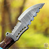 Frostfang Handmade Damascus Tracker Hunting Knife