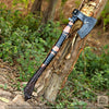 Raven’s Wrath Handmade Viking Axe – Hand-Carved Fenrir Wolf Axe