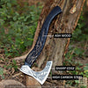 Viking Serpent Handmade Viking Axe – Hand-Forged Dragon & Fenrir Design
