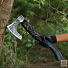Viking Serpent Handmade Viking Axe – Hand-Forged Dragon & Fenrir Design