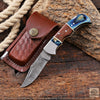 BlueFlame-Handmade Pocket Knife