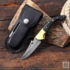 Obsidian Hawk-Handmade Pocket Knife