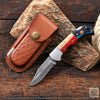 Crimson Falcon-Handmade Pocket Knife