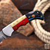 Crimson Falcon-Handmade Pocket Knife