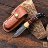 Crimson Valor-Handmade Pocket Knife