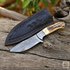 Golden Antler-Handmade Hunting Skinner Knife