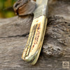 Golden Antler-Handmade Hunting Skinner Knife