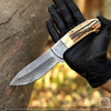 Golden Antler-Handmade Hunting Skinner Knife