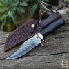 Bronze Howl-Handmade Hunting Knife
