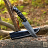 NightRidge Handmade Hunting Knife – Full Tang Skinner