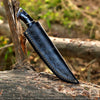 NightRidge Handmade Hunting Knife – Full Tang Skinner