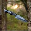 NightRidge Handmade Hunting Knife – Full Tang Skinner