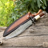 Frontier Spirit – Handmade Damascus Bowie Knife