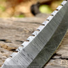 Frontier Spirit – Handmade Damascus Bowie Knife