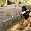 Frontier Spirit – Handmade Damascus Bowie Knife