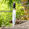 GoldGuard – Handmade  Bowie Knife