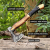 Ravenstrike-Handmade Viking Axe